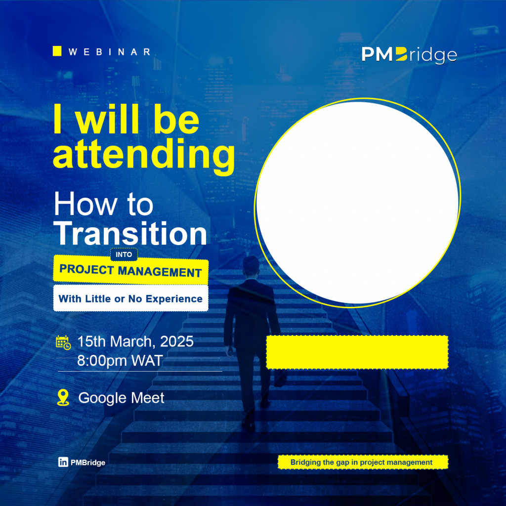 Create your personalized DP for How to Transition into Project ...