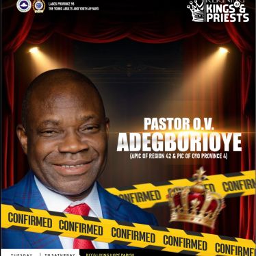 Pastor O.V. Adegborioye (OVA)