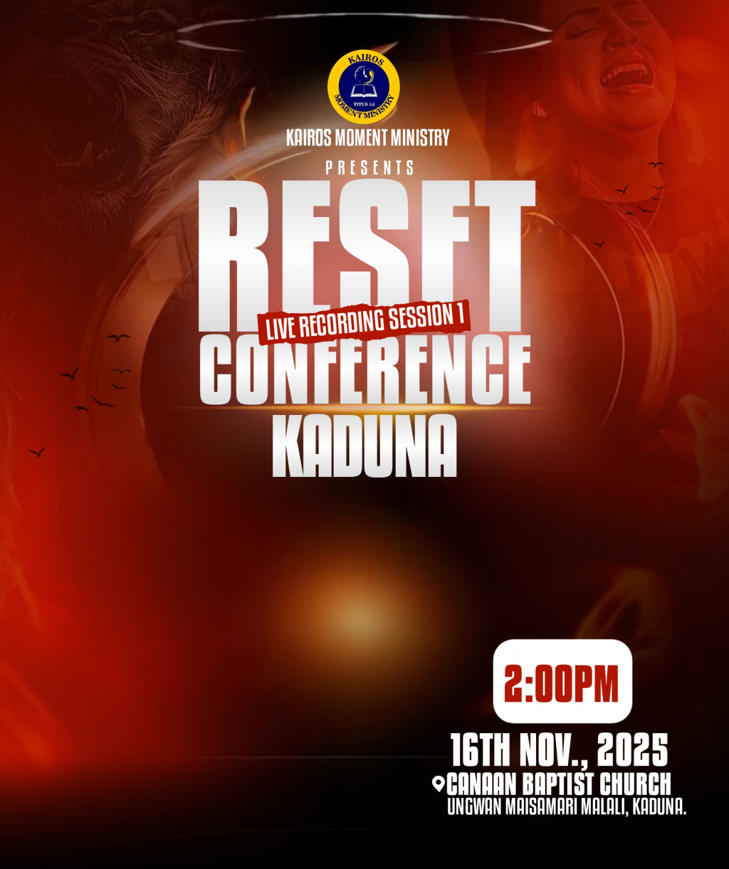Resem Create your personalized DP for Reset conference 2025 Kaduna - GetDP