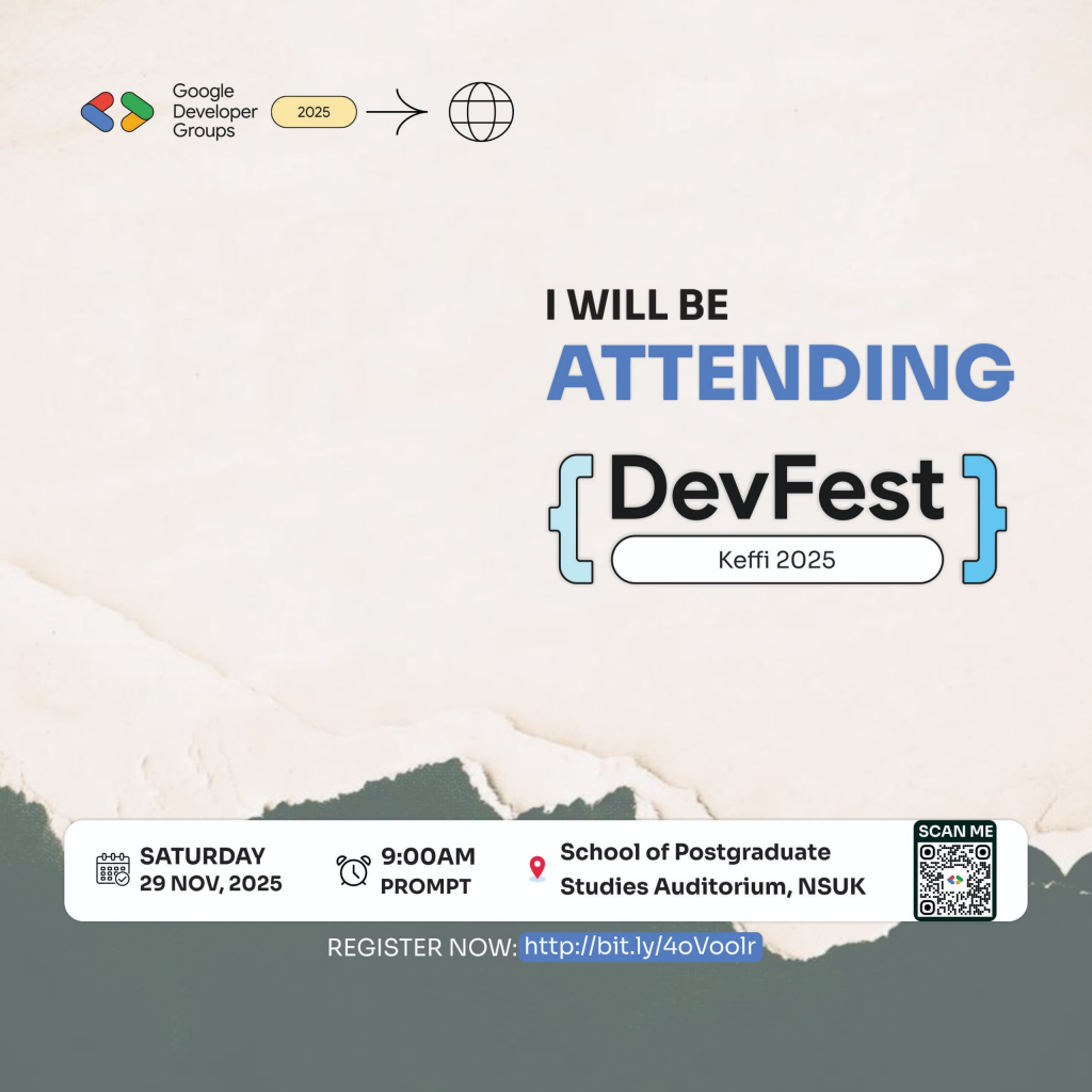 Create your personalized DP for DevFestKeffi - GetDP
