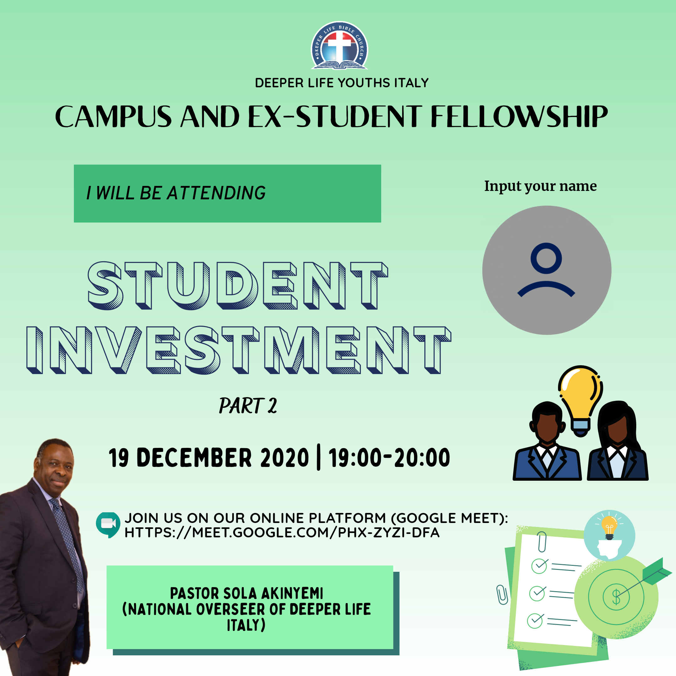 CAMPUS AND EX-STUDENT FELLOWSHIP